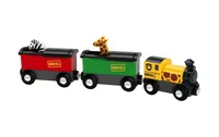 BRIO Eisenbahn Safari Zug - Kategorie: Eisenbahnwagen & Lokomotiven - Altersempfehlung ab: 3 Jahren - Material: Kunststoff - Holz - Eigenschaften: Keine Eigenschaft - Zertifikate: FSC