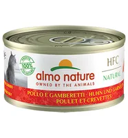 Almo Nature HFC Cat Natural - Chicken and Shrimps 70 gr.