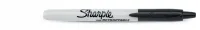 Sharpie Permanent-Marker RT 1.0 mm Schwarz - Strichstärke: 1.0 mm - Verpackungseinheit: 1 Stück - Oberfläche: Metall - Kunststoff - Stein - Styropor - Glas - Textilien - Pappe - Papier - Set: Nein - Detailfarbe: Schwarz - Eigenschaft-Stift: Permanent