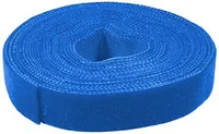 Logilink Klettband, blau, Breite: 16 mm, auf Rolle, 4 m