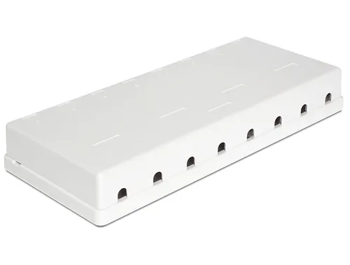 DELOCK Keystone Leergehäuse 8-Port