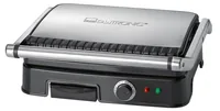 Clatronic KG 3487 electric grill (2000W table-top, black and silver)
