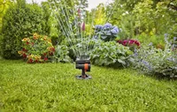 GARDENA Viereckregner für Unterirdisches Sprinklersystem - Bewässerungsart: Pipelinesystem - System Teil: Regner