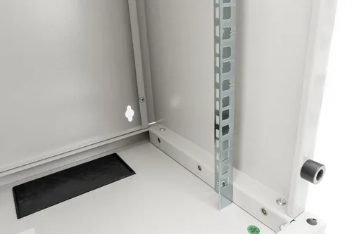 DIGITUS Wandschrank Compact 9HE 254mm 10 Glastür grau