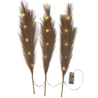 Star Trading Dekorativer Zweig Plumes Indoor, Braun, 65 cm Höhe - Produkttyp: Dekolicht - Betriebsart: Batteriebetrieb - Set-Typ: Starterset - Fernbedienung: Nein - Smart Home: Nicht kompatibel - Lichtfarbe: Warmweiss (WW)