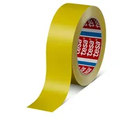 tesa Verpackungsband Premium 19 mm x 66 m, Gelb - Breite: 19 mm - Länge: 66 m - Verpackungseinheit: 1 Stück - Detailfarbe: Gelb - Klebehaftung: Hoch - Art: Verpackungsband