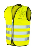 wowow Reflexweste Schlamm, L Kids - Befestigung: Oberkörper - Farbe: Gelb - Typ: Weste