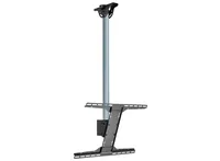 Peerless-AV Deckenhalterung MOD-FPSKIT100, 1 m, 32-75 - Eigenschaften: Neigbar - Montagemuster: Standard VESA 600x400 - Montageart: Decke - Querformat - Detailfarbe: Schwarz - Aussenanwendung: Nein - Für Bildschirmdiagonale: 32 - 33 - 34 - 35 - 36 - 37 - 