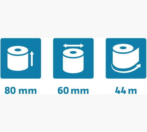 Exacompta 43924E thermal paper 44 m