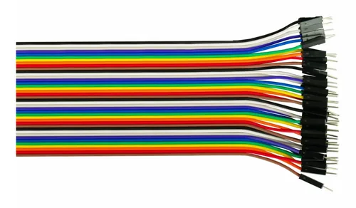 kabelmeister Jumper Wire 40-Pin St-St 5er-Set 40cm