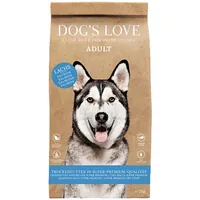Dog's Love Trockenfutter Adult, Lachs und Forelle, 2 kg - Tierbedürfnis: Kein besonderes Bedürfnis - Geschmacksrichtung: Fisch - Zertifikate: Keine Zertifizierung - Fleischsorte: Forelle - Lachs - Packungsgrösse: 2 kg - Futtereigenschaft: Getreidefrei - O
