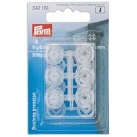 Prym Druckknöpfe Transparent, 13 mm - Detailfarbe: Transparent