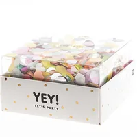 Rico Design Streudeko Neon 20g - Motiv: Ohne Motiv - Material: Papier - Detailfarbe: Neongelb - Neongrün - Neonpink