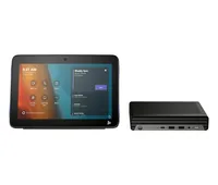 HP Mini IP Conference PC - Mini Desktop - Core i7 13700T / 1.4 GHz - vPro - RAM 16 GB - SSD 256 GB - NVMe - UHD Graphics 770 - 1GbE, 2.5GbE, Wi-Fi 6E, Bluetooth 5.3 - WLAN: 802.11a/b/g/n/ac/ax (Wi-Fi 6E)