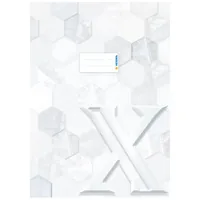 HERMA Heftschoner X A4 Weiss - Produkttyp Bucheinbandprodukte: Heftschoner - Detailfarbe: Weiss glanz