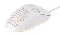 Deltaco Gaming Maus WM75 USB, RGB, weiß