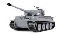 Amewi Panzer Tiger I PV mit IR Battlefunktion, RTR, 1:24 - Altersempfehlung ab: 14 Jahren - Detailfarbe: Grau - Benötigt zur Fertigstellung: Batterien für Sender - USB Netzteil - Kapazität Wattstunden: 5.92 Wh - Modelltyp: Militärfahrzeug