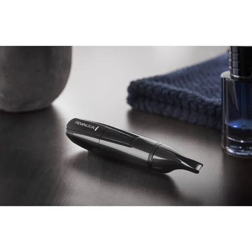 Remington Nasen- & Ohrhaarschneider NE3150 - Rasierart: Trocken - Körperbereich: Augenbrauen - Ohr - Nase - Detailfarbe: Schwarz - Minimale Schnittlänge: 0 mm - Maximale Schnittlänge: 0 mm - Trimmer Funktionen: Präzisionstrimmer