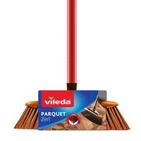 Vileda 4023103147843 broom Indoor Soft bristle Brown, Red
