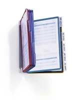 DURABLE Dokumentenhalter Vario Wall 10 Mehrfarbig - Typ: Dokumentenhalter - Medienformat: A4 - Detailfarbe: Mehrfarbig