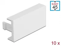 Easy 45 Modul-Blindblende 45 x 22,5 mm 10 Stück weiß