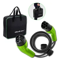 Qoltec 52473 electric vehicle charging cable Black Type 2 5 m