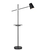 Markslöjd Stehleuchte LINEAR 1L Schwarz - Betriebsart: Netzbetrieb - Lampensockel: E14 - Farbtemperatur Kelvin: Je nach Leuchtmittel - Gesamtleistung: 40 W - Dimmbar: nicht dimmbar - Lichtfarbe: Je nach Leuchtmittel