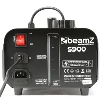 BeamZ Nebelmaschine S900 - Gesamtleistung: 900 W - Typ: Nebelmaschine