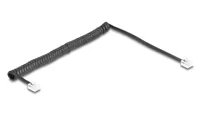 Delock TelefonkabelSpiralkabel RJ11 St. zu RJ11 St. 2m