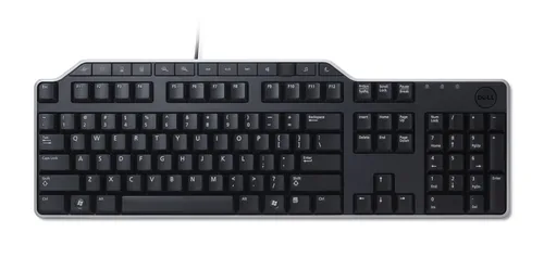 Dell Tastatur KB522 DE-Layout - Tastatur Typ: Business - Tastaturlayout: QWERTZ (DE) - Tastatur Features: Medientasten - Ziffernblock - USB-Hub - Keyboard Tasten: Klassisch (Knöpfe) - Detailfarbe: Schwarz - Ziffernblock: Ja