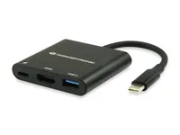 CONCEPTRONIC 3-1 Dock USB-C->HDMIUSB-A100WPD 25cm sw