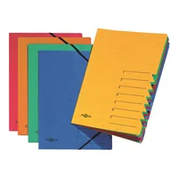 PAGNA Fächermappe EASY A4 24061-12 orange 7 Fächer