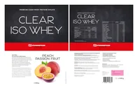 PowerFood Pulver Clear Iso Whey Passionsfrucht/Pfirsich 550 g - Produktionsland: Deutschland - Anwendungszweck: Muskelaufbau - Einnahme: Nicht relevant - Nachhaltigkeit: Nicht angegeben - Gewicht pro Einheit: 550 g - Produkttyp: Getränkepulver