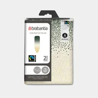 Brabantia Bügelbrettbezug A 110 x 30 cm, Grün/Beige - Bügelbrettbezug: Baumwolle (CO) - Zubehörtyp: Bügelbrettbezug - Detailfarbe: Beige - Grün - Breite max.: 30 cm - Material: Baumwolle - Länge max.: 110 cm
