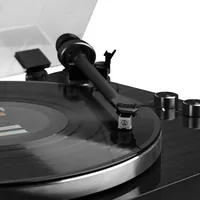 Audizio Plattenspieler Toledo Schwarz - Detailfarbe: Schwarz - Plattenspieler Antriebsart: Riemenantrieb - Platte Geschwindigkeit: 45 U/min - 33? U/min - Tonabnehmer: Dabei - Tonarm: Gerade - Anwender: HiFi