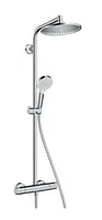 Hansgrohe Crometta S shower system 2 head(s) Wall Chrome