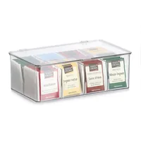 Zeller Present Küchenschrank-Organizer Transparent 27.5 x 16.5 x 9.5 cm - Produkttyp: Aufbewahrungsbox - Ordnungssystem - Detailfarbe: Transparent - Breite: 16.5 cm - Höhe: 9.54 cm - Tiefe: 27.5 cm - Volumen: 4.32 l