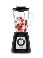Tefal BlendForce II BL4388 blender 1.25 L Tabletop blender 800 W Black, Brushed steel