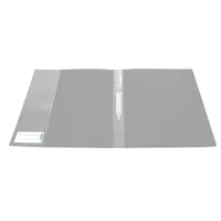 HERMA Schnellhefter PP Grau - Typ: Schnellhefter - Ausstattung: Namenschild - Detailfarbe: Grau - Material: Polypropylen (PP)