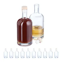 relaxdays Einmachflasche 150 ml, 24 Stück - Produkttyp: Einmachflasche - Set: Nein - Volumen: 150 ml - Verschlusstyp: Korken & Stopfen - Material: Glas