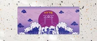 ""Eternity"" Desk Pad (lila/mehrfarbig)