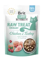 Brit Katzen-Snack Care Urinary, 40 g - Snackart: Leckerli - Tierbedürfnis: Kein besonderes Bedürfnis - Geschmacksrichtung: Geflügel - Zertifikate: Keine Zertifizierung - Fleischsorte: Truthahn - Huhn - Packungsgrösse: 40 g