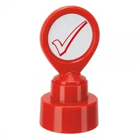 Colop Stempel Motivation Häkchen Symbol, Rot - Motiv: Symbol - Detailfarbe: Rot