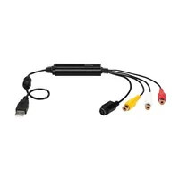 StarTech.com USB Video Capture Adapter Cable, S-Video/Composite to USB 2.0 SD Video Capture Device Cable, TWAIN Support, Analog to Digital Converter for Media Storage, For Windows Only - SD Video Capture Cable (SVID2USB232)