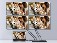 Equip HDMI2.0 4-Port Splitter Ultra Slim 4K 60Hz schwarz