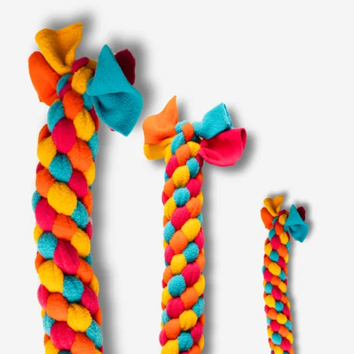 KNAUDER'S BEST Hunde-Spielzeug Knauder's Knötli, Bunt L - Produkttyp: Spielzeug - Tierart: Hund
