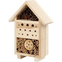 Creativ Company Insektenhotel 26.1 x 18.4 x 9.2 cm Kiefer - Tierart: Insekten - Produkttyp: Insektenhotel - Gartentier: Marienkäfer - Ohrwurm - Florfliege - Wildbiene