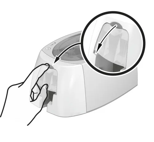 DURABLE Kartendrucker Duracard ID300 100 Karten 1Farbband