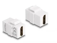 DeLOCK Keystone Module HDMI female to HDMI female white
