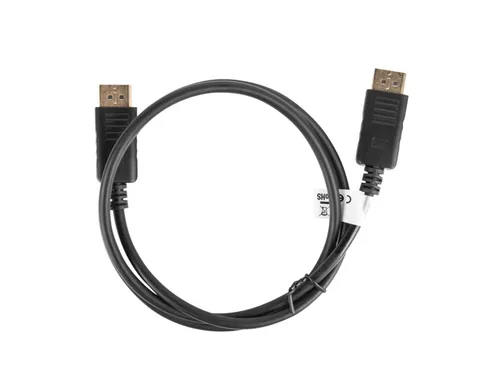 LANBERG Displayport MM 19 PIN V1.2 Kabel 1m 4K schwarz